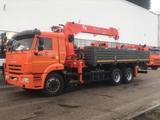 Бортовой автомобиль с КМУ 659000-0001205-23 (6x4)