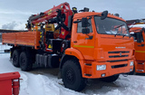 Бортовой автомобиль с КМУ 6591-37091-50 (6x6)