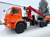Седельный тягач с КМУ 659102-16091С-50 (6x6)