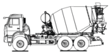 Автобетоносмеситель 58146T-04