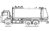 Мусоровоз с боковой загрузкой КО-440-6