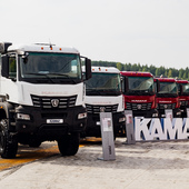 В Казани прошёл тест-драйв автомобилей КАМАЗ поколения К5
